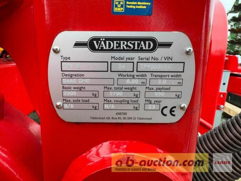 Einzelkornsägerät типа Väderstad TEMPO V TPV 8 AB-AUCTION, Neumaschine в Hollfeld (Фотография 17)